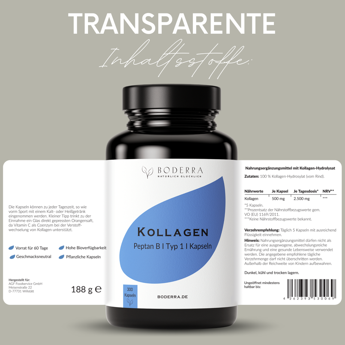 Kollagen Peptan B 2000 Kapseln