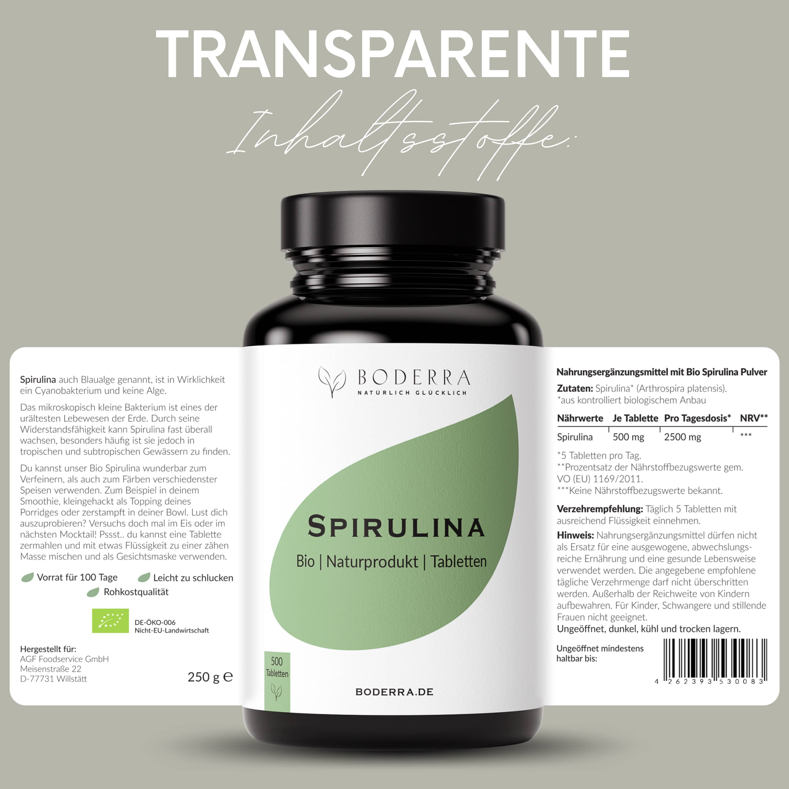 BIO Spirulina Tabletten