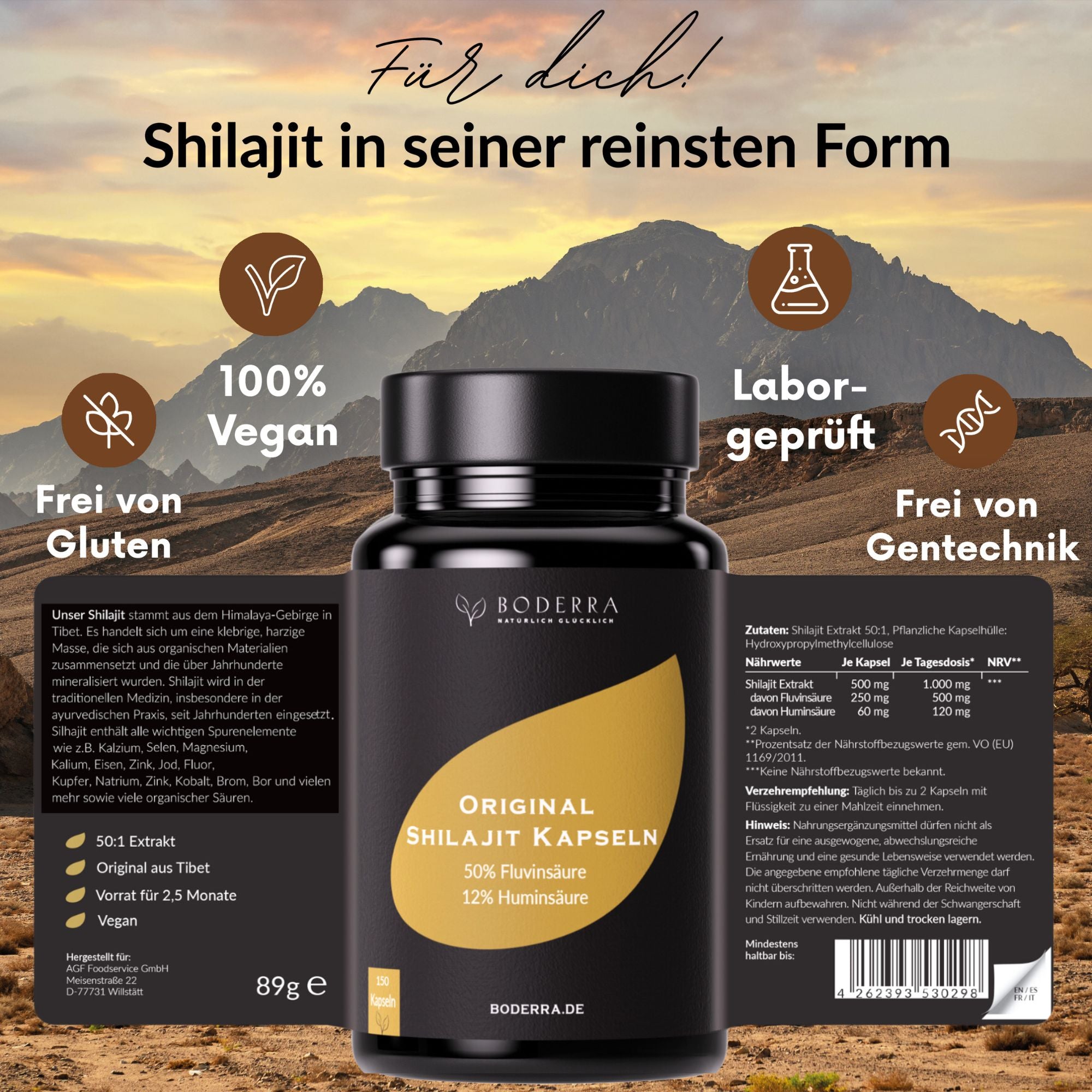 Original Mumijo Shilajit Kapseln